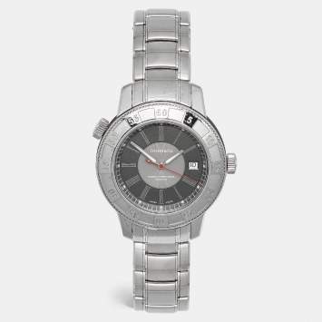 Pre Owned Tiffany & Co. Grey Stainless Steel Mark T-57 Quartz Men's Wristwatch 42 mm
