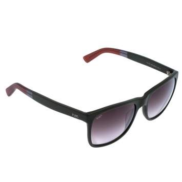 Pre Owned Tod's Green Gradient TO191 Square Sunglasses