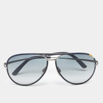 Pre Owned Tod's Blue TO150 Gradient Aviator Sunglasses