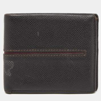 Pre Owned Tod's Brown Leather Bifold Wallet