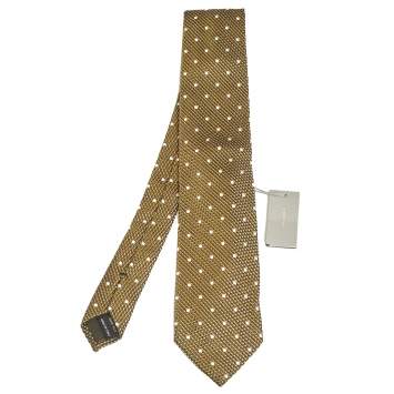 Pre Owned Tom Ford Green Silk Jacquard Tie