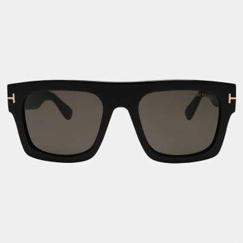 Pre Owned Tom Ford Black Sunglasses 53