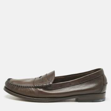Tom Ford Brown Leather Loafers Size 43.5