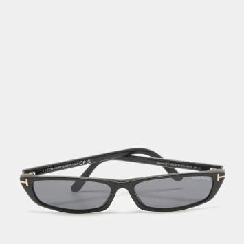 Pre Owned Tom Ford Black TF1058 Alejandro Rectangle Sunglasses