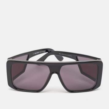Pre Owned Tom Ford Black TF710 Atticus Shield Sunglasses