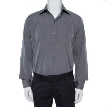 Pre Owned Tom Ford Grey Formal Shirt XL