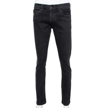 Pre Owned Tom Ford Black Denim Slim Fit Jeans M