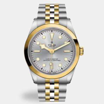 Pre Owned Tudor Black Bay M79643-0002 Automatic Silver Stainless Steel Men's Wristwatch 36 mm