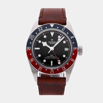 ساعة يد رجالية تيودور بلاك باي GMT 79830RB كمعاد تدويرها