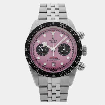 Pre Owned ساعة يد رجالية تودور بلاك باي كرونوغراف 79360N مستعملة