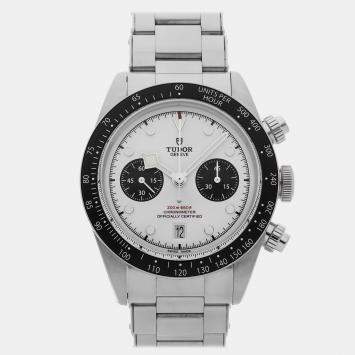 Pre Owned ساعة يد رجالية تودور بلاك باي كرونوغراف 79360N مستعملة