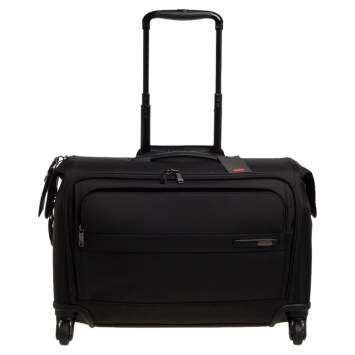 Pre Owned Tumi Black Nylon Gena 2 Carry On 4 Wheel Garment Bag 