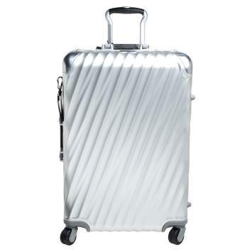 Pre Owned TUMI Silver 19 Degrees Aluminum Extended Trip Packing Case