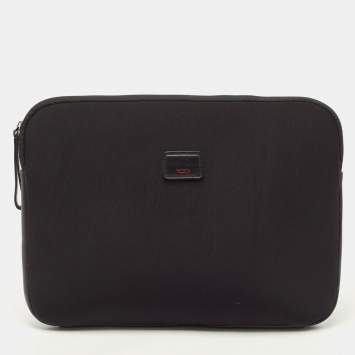 Pre Owned TUMI Black Neoprene Laptop Sleeve