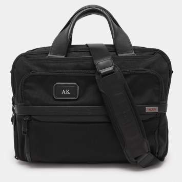 Pre Owned TUMI Black Nylon Alpha 3 Laptop Bag