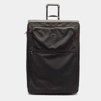 Pre Owned TUMI Black Nylon 2 Wheeled Alpha Extended Trip Luggage