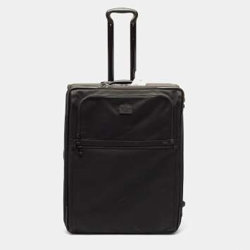 Pre Owned TUMI Black Nylon 2 Wheeled Alpha Expandable Extended Trip Luggage