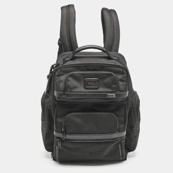 Pre Owned TUMI Black Nylon Alpha 3 Brief Backpack