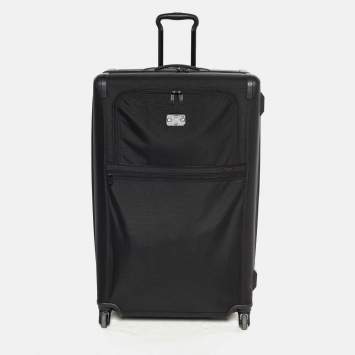 Pre Owned TUMI Alpha Gen 4.2 Black Nylon 4 Wheeled Expandable Extended Trip Luggage