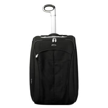 Pre Owned Tumi Black Nylon T3 Expandable Carry On Trolley Suitcase