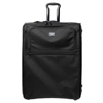 Pre Owned TUMI Black Nylon 2 Wheeled Alpha Expandable Luggage