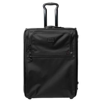 Pre Owned TUMI Black Nylon 2 Wheeled Alpha Expandable Short Trip Luggage