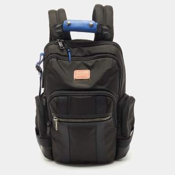 Pre Owned TUMI Black Nylon Alpha Bravo Nellis Backpack