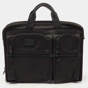 Pre Owned TUMI Black Nylon Alpha II T-Pass Laptop Bag