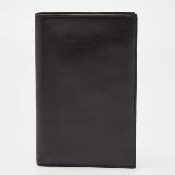Pre Owned TUMI Black Bifold Long Wallet