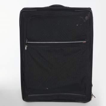 Pre Owned TUMI Black Nylon 2 Wheeled Alpha Expandable Luggage