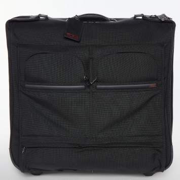 Pre Owned Tumi Black Nylon 2 Wheeled Expandable Garment Luggage