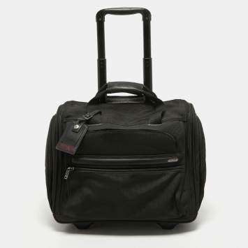 Pre Owned TUMI Black Nylon G4 Compact Carry-On Luggage