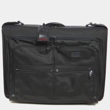 Pre Owned TUMI Black Nylon 2 Wheeled Alpha Classic Garment Luggage