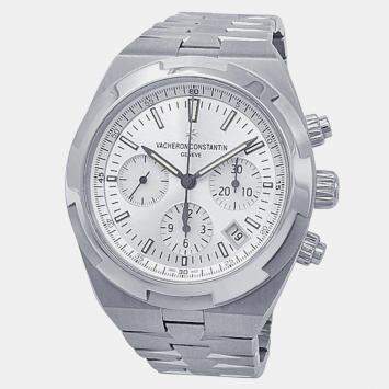 Vacheron Constantin Overseas 5500V/110A-B075 Automatic Silver Stainless Steel Men's Wristwatch 42.5 mm