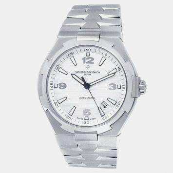 Vacheron Constantin Overseas 47040/B01A-9093 Automatic Silver Stainless Steel Men's Wristwatch 43 mm