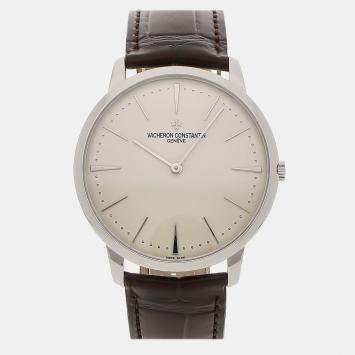 Pre Owned Pre-Owned Vacheron Constantin Patrimony 81180/000G-9117 Manual Winding Men's Watch 40 mm