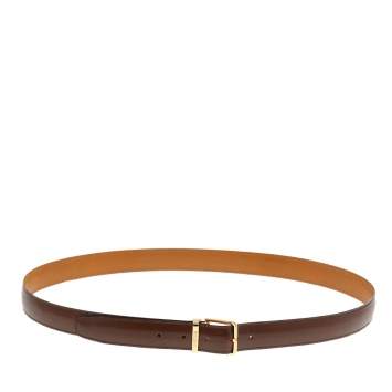 Pre Owned Valextra Brown Leather Belt 125CM