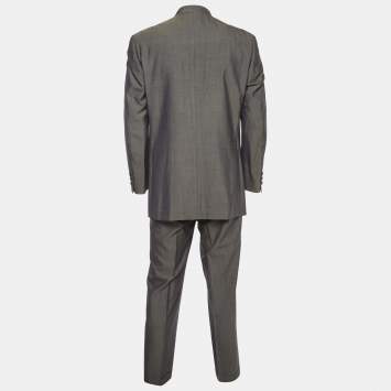Emporio Armani Black Wool Josh Line Suit L Emporio Armani | TLC US