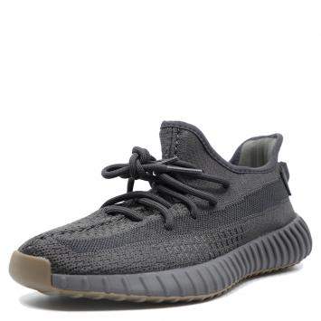 Pre Owned Yeezy x Adidas Black Cotton Knit Yeezy 350 V2 Cinder Sneakers Size 40 2/3