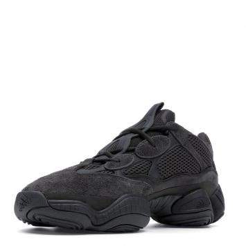 Pre Owned Adidas x Yeezy 500 Utility Black Sneakers Size EU 43 1/3 (US 9.5)