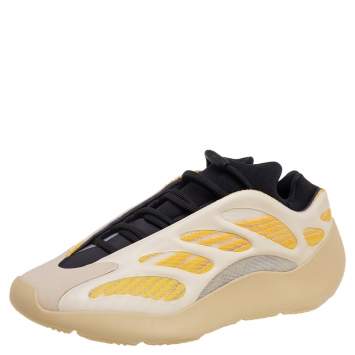 Pre Owned Adidas Yeezy Multicolor Rubber And Fabric 700 Safflower Sneakers Size FR 44 ⅔