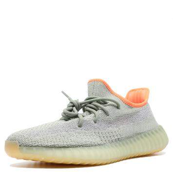 Pre Owned Yeezy x Adidas 350 V2 Desert Sage Sneakers Size US 10 (EU 44)