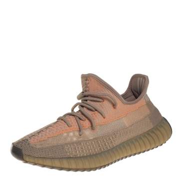 Pre Owned Adidas Yeezy Boost 350 V2 Sand Taupe FR 46 2/3