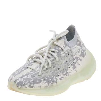 Pre Owned Yeezy x adidas Multicolor Knit Fabric Boost 380 Alien Sneakers Size 38