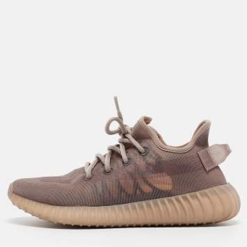 Pre Owned Yeezy x Adidas Purple Mesh Boost 350 V2 Mono Mist Sneakers Size 39 1/3
