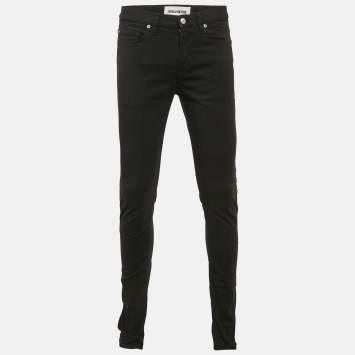Zadig & Voltaire Black Denim Slim Fit David Jeans S Waist 31"