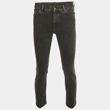 Pre Owned بنطلون جينز زينيا دينم أزرق منتظم مقاس صغير (وسط 29 بوصة)