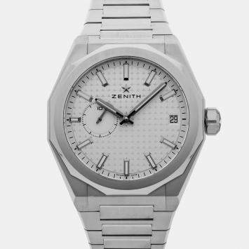 Pre Owned Zenith Defy 03.9300.3620/01.I001 Silver Stainless Steel Automatic Men's Watches 41mm