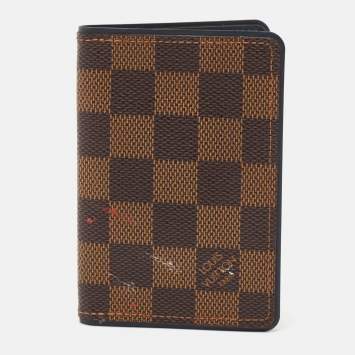 Louis Vuitton Blue Damier Ebene Canvas Pocket Organizer