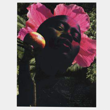 Pre Owned She's a flower petal  by Audrey Dupre Mandeville, France, 2023 (80 x 60)